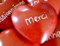 80361 Heart "merci"